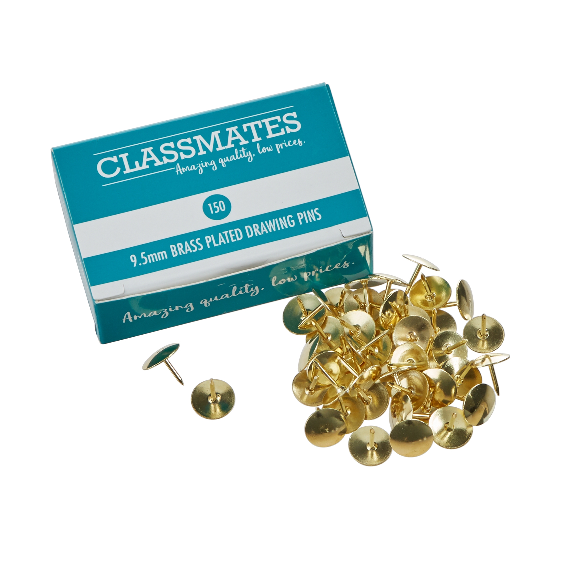 Classmates Drawing Pins 9.5mm - Pack of 150